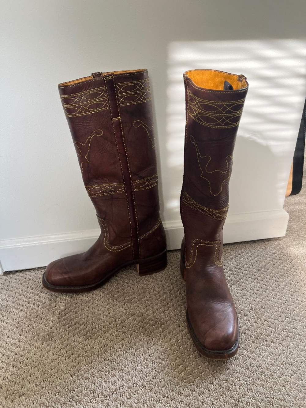 Frye Campus Boots with Stitching